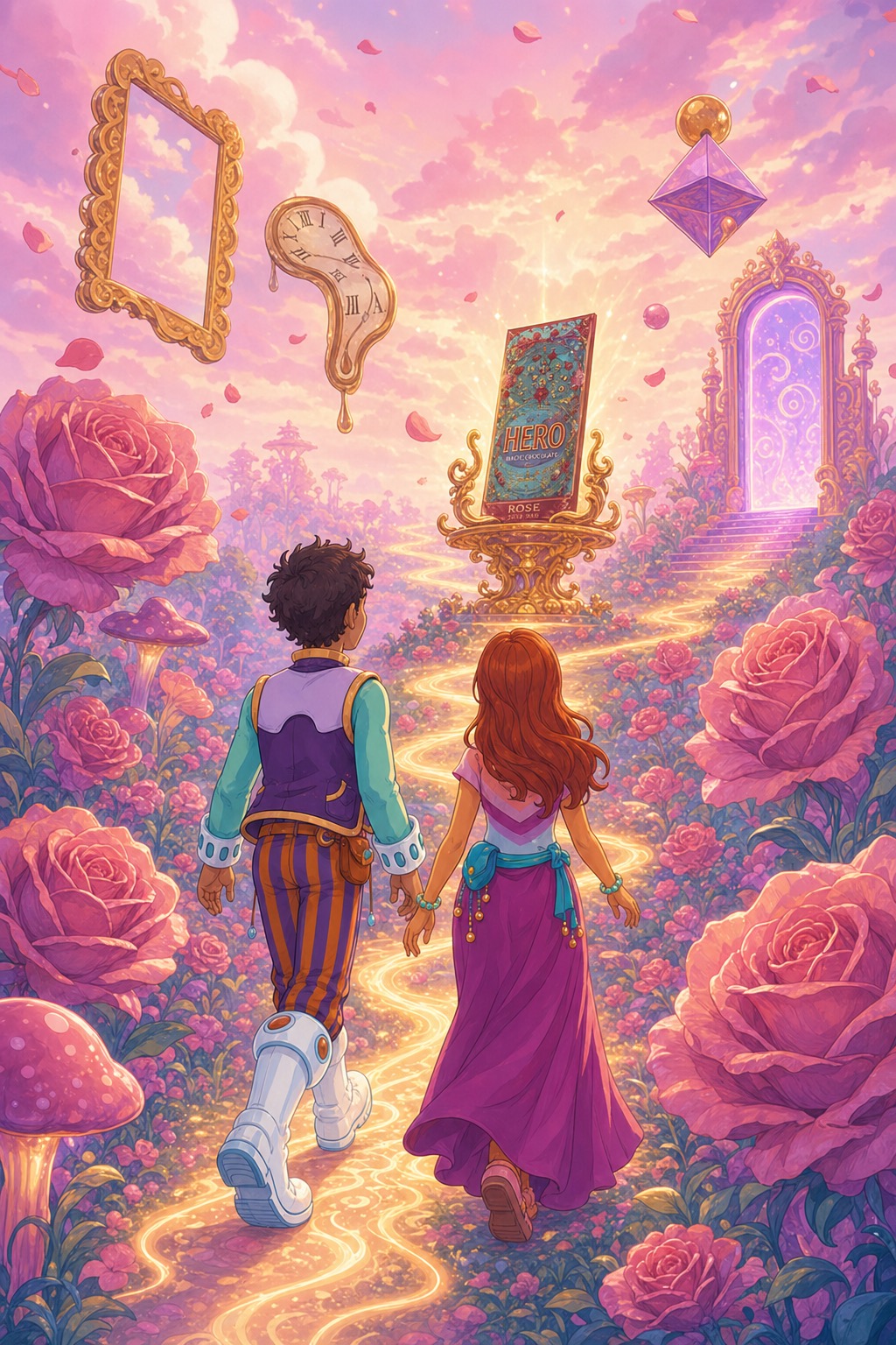 Rose world poster from the Hero Church art library